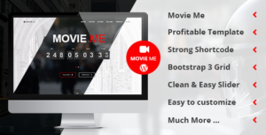 Movie Me - Chủ đề WordPress đáp ứng một trang