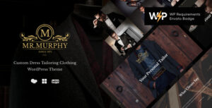 Mr. Murphy - Chủ đề WordPress về may đo trang phục theo yêu cầu