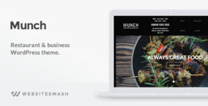 Munch - Chủ đề WordPress Nhà hàng & Kinh doanh