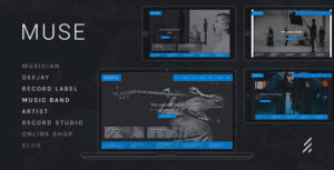 Muse — Chủ đề WordPress về âm nhạc