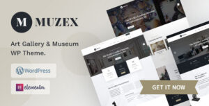 Muzex - Chủ đề WordPress Bảo tàng + RTL