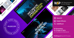 Muzicon - Chủ đề WordPress về Lễ hội âm nhạc & Hòa nhạc