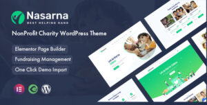 Nasarna - Chủ đề WordPress từ thiện phi lợi nhuận