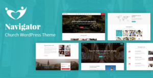 Navigator - Chủ đề WordPress của Nhà thờ phi lợi nhuận