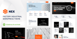 Nex - Chủ đề WordPress công nghiệp