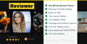 Người đánh giá - WP Theme cho Đánh giá Giải trí