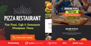 Nhà hàng Pizza - Chủ đề WordPress về nhà hàng & thức ăn nhanh