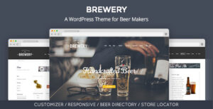 Nhà máy bia: Một chủ đề WordPress dành cho những người làm bia