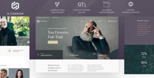 Oconnor - Chủ đề WordPress về Luật, Luật sư & Luật sư