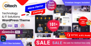 Oitech - Technology IT Services WordPress