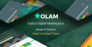 Olam - Chủ đề WordPress cho Chợ tải xuống kỹ thuật số dễ dàng