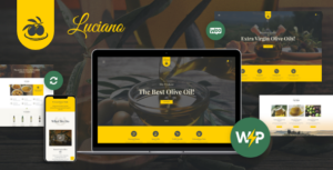OliveOil - Chủ đề WordPress về trang trại dầu và giấm