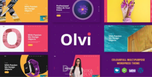 Olvi - Chủ đề WordPress đa năng sáng tạo