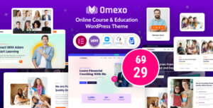 Omexo - Education & Online Courses WordPress Theme