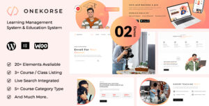 Onekorse - Chủ đề giáo dục LMS