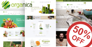 Organica - Chủ đề WordPress hữu cơ, làm đẹp, mỹ phẩm thiên nhiên, thực phẩm, nông sản và sinh thái