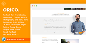 Orico - Creative & Architect Agency WP Theme