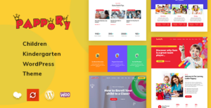 Pappory - Chủ đề WordPress mẫu giáo dành cho trẻ em
