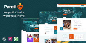 Paroti - Chủ đề WordPress từ thiện phi lợi nhuận