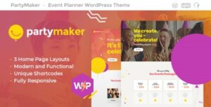 PartyMaker | Chủ đề WordPress cho công ty tổ chức sự kiện & công ty cưới
