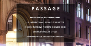 Passage - Chủ đề đa năng Retina đáp ứng