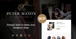 Peter Mason | Chủ đề WordPress cho cửa hàng may đo và quần áo