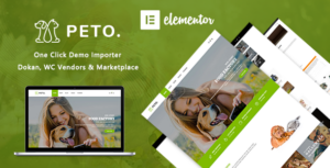 Peto | Chủ đề WordPress WooCommerce cho cửa hàng động vật và thú cưng