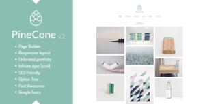 PineCone - Chủ đề WordPress danh mục đầu tư sáng tạo