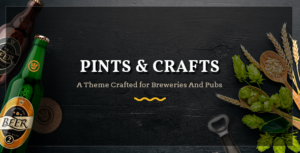 Pints&Crafts - Chủ đề quán bar, bia và quán rượu