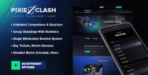 PixieClash | Chủ đề trò chơi eSports dành cho các giải đấu & cuộc thi