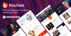 Politian - Chủ đề WordPress về Chiến dịch chính trị