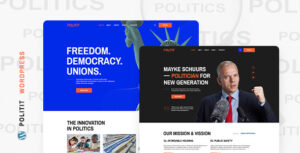 Politit - Chủ đề WordPress của Đảng chính trị