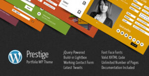 Prestige - Chủ đề WordPress danh mục đầu tư