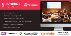 Proconf Sự kiện Hội nghị Meetup WordPress Theme