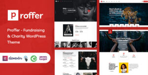 Proffer - Chủ đề WordPress gây quỹ và từ thiện