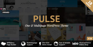 Pulse - Chủ đề WordPress cao cấp
