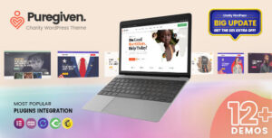 Puregiven - Chủ đề WordPress từ thiện