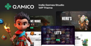 Qamico - Chủ đề WordPress của Indie Games Studio