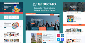 Qeducato - Chủ đề WordPress cho trường đại học và cao đẳng
