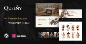 Queeny - Chủ đề WordPress về đồ lót thời trang