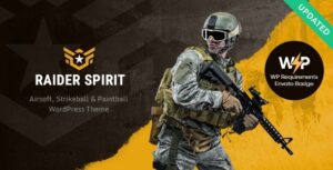 Raider Spirit | Chủ đề WordPress cho Câu lạc bộ Airsoft & Paintball