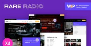 Rare Radio | Chủ đề WordPress Radio & Podcast Âm nhạc