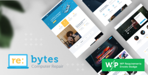 Re:bytes | Chủ đề WordPress sửa chữa điện tử