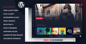 Rekord - Ajaxify Music - Sự kiện - Podcasts Chủ đề WordPress đa năng