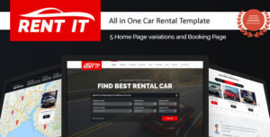 Rentit - Chủ đề WordPress cho thuê xe đa năng