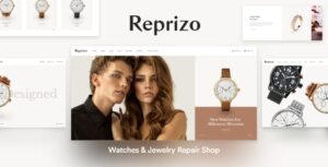Reprizo - Chủ đề WordPress cho cửa hàng trang sức và đồng hồ