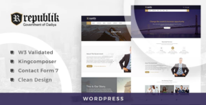 Republik - Chủ đề WordPress của Cổng thông tin Chính phủ
