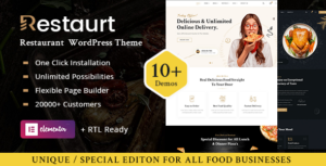 Restaurt - Chủ đề WordPress nhà hàng