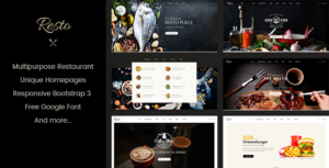Resto - Chủ đề WordPress cho nhà hàng và quán cà phê đa năng