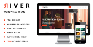 River - Chủ đề WordPress đa năng Retina